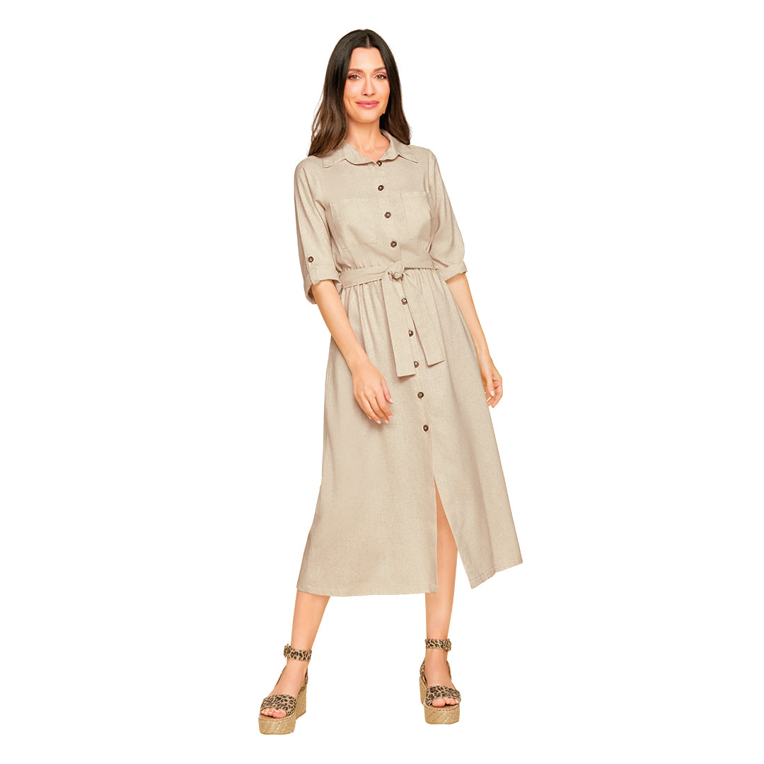 vestido-beige-camisero-de-lino-29697-cklass