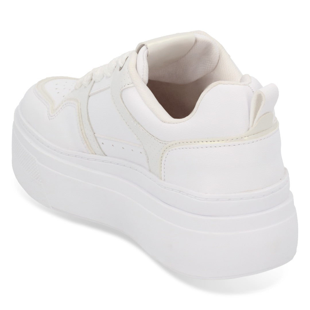 TENIS DE PLATAFORMA BLANCO AGUJETAS 50508 –