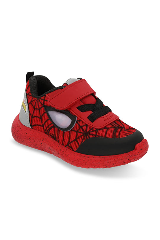 Tenis deportivo rojo de spiderman 09721