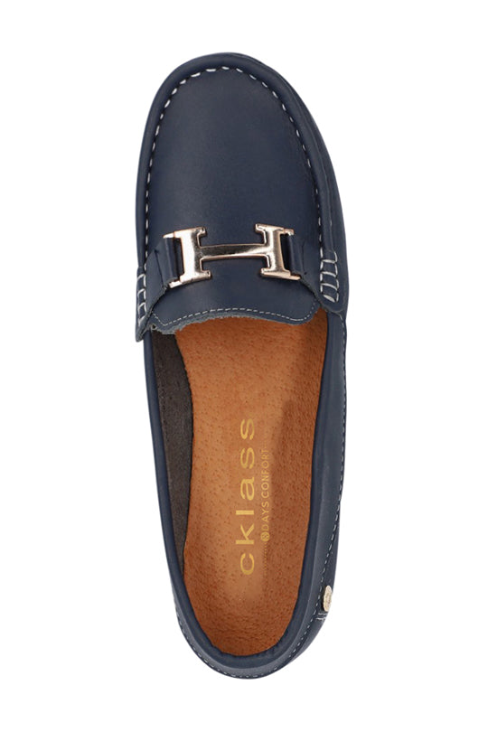 Zapato de piso casual marino 36337 – - Main Image