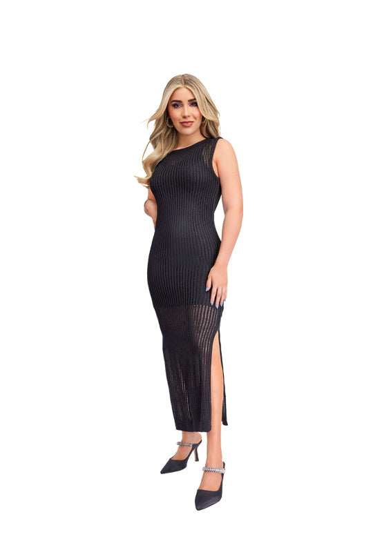 Vestido negro cklass discount 2019