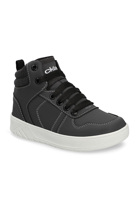 Tenis abotinado gris 59933