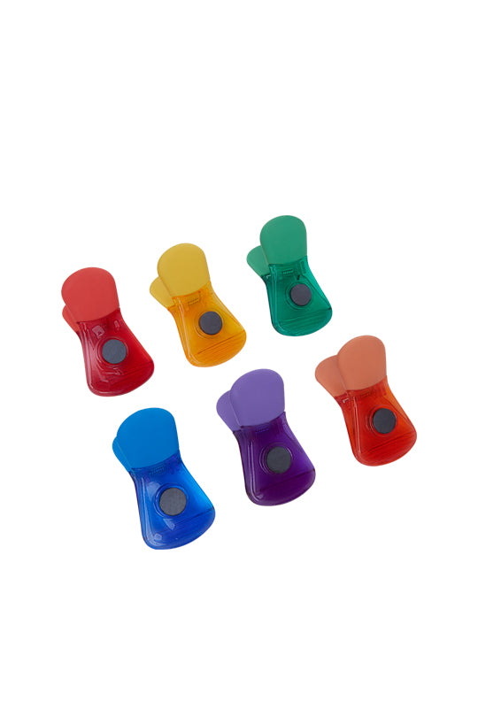 Clips magnéticos multiusos multicolor 81411