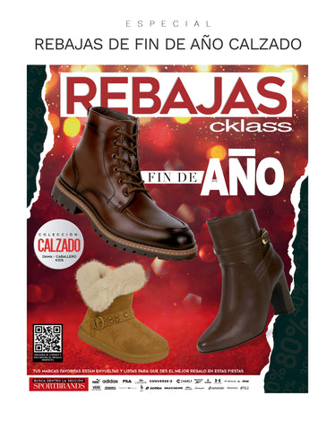 REBAJAS FIN DE AÑO CALZADO