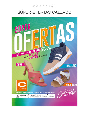 SÚPER OFERTAS CALZADO