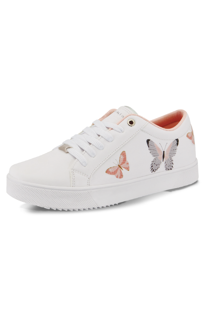 Tenis casual de color blanco 02096 Cklass